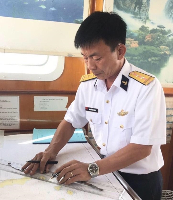 Trung tá QNCN Nguyễn Văn Khiêm.
